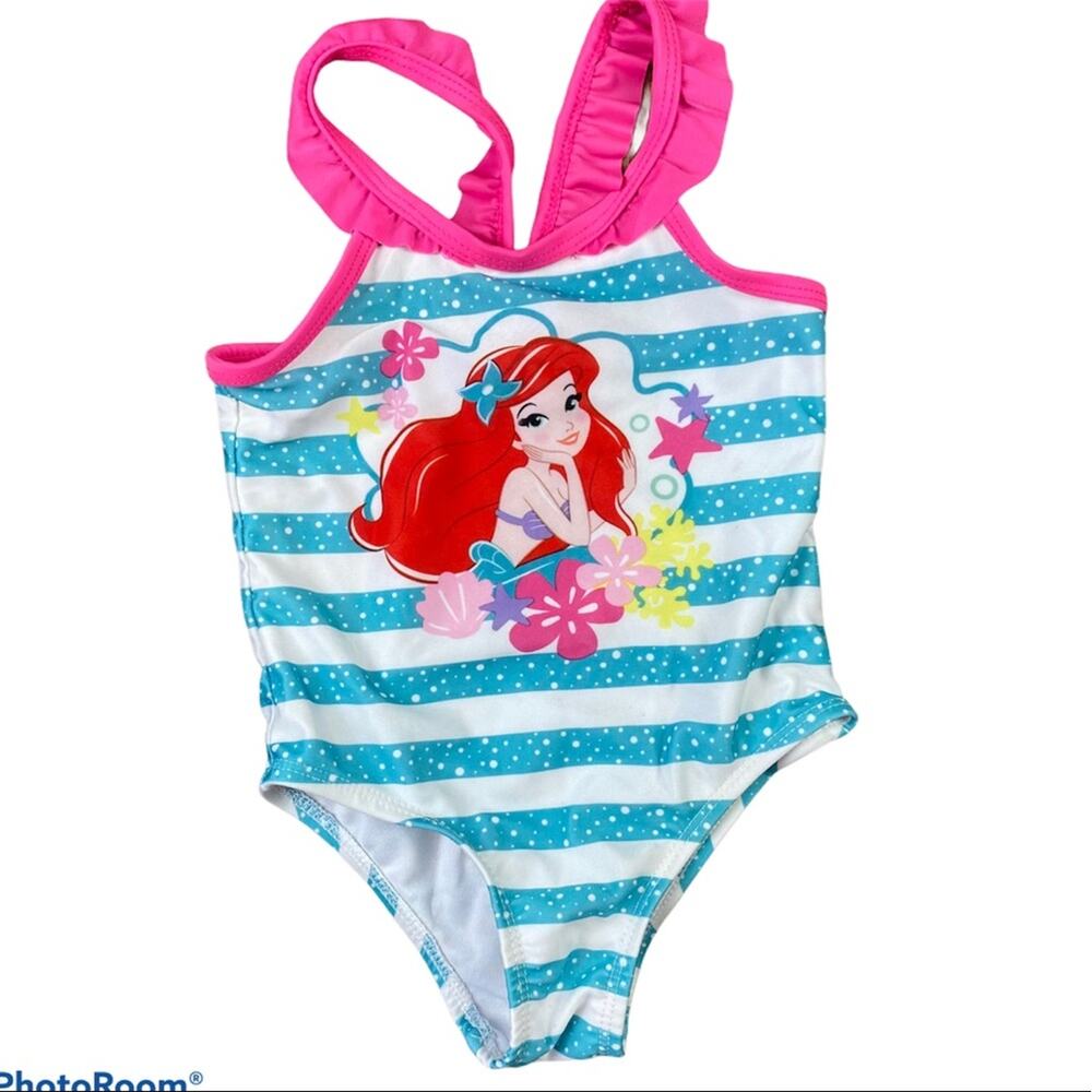 Little Mermaid Disney Baby Swimsuit Sz 24 mos